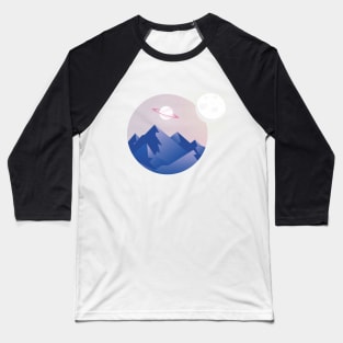 solar hilltop casual art Baseball T-Shirt